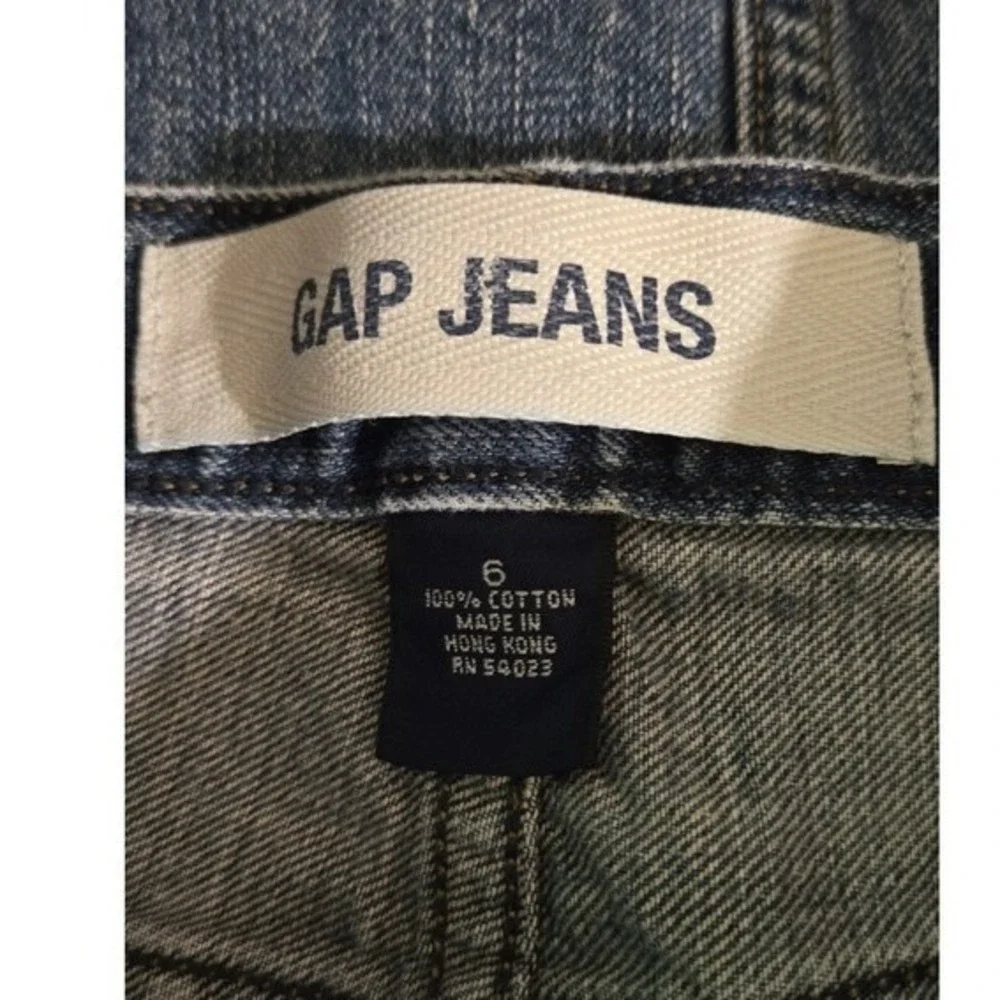 Gap 6 Denim Pencil Skirt Womens Blue‎ Midi Y2K Casual 14191700 02/SP02